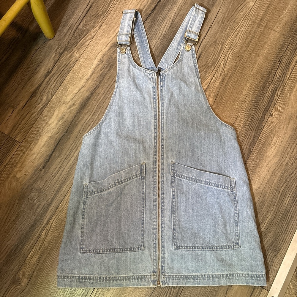 Forever 21 Light Blue Denim Overalls